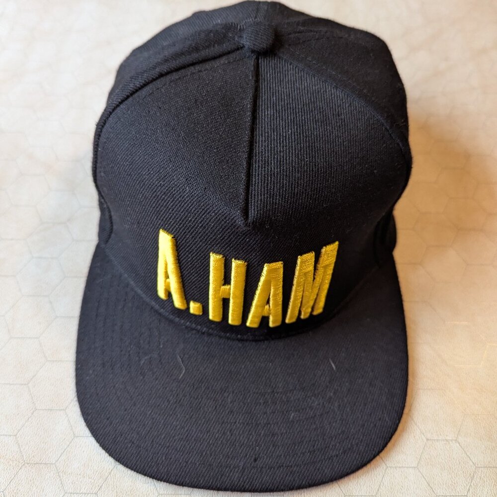 Hamilton an American Musical A. Ham snapback hat from original Broadway run!